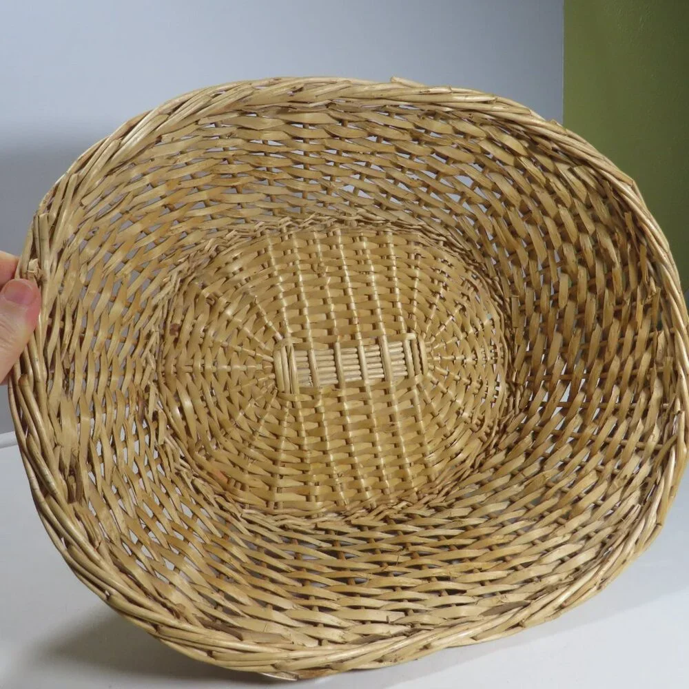 N/A blonde wicker